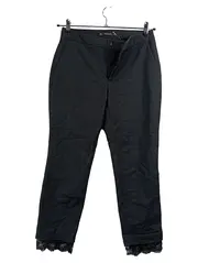 Vorschaubild 1 von Damen Stoffhose Elegant Schwarz Spitze Gr. S/36 Büro