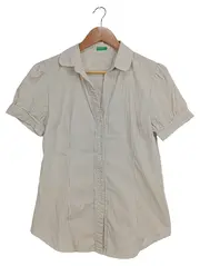 Vorschaubild 1 von Damen Hemdbluse 38/M Gestreift Casual Bluse