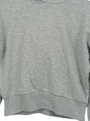 Vorschaubild 2 von Damen Kapuzenpullover Grau Gr. 32/XXS Hoodie Casual