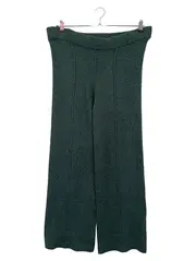 Vorschaubild 1 von Damen Stoffhose Gr. S (36) Grün Strickhose Casual Komfortabel