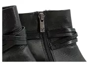 Vorschaubild 2 von Damen Stiefeletten Leder Schwarz Gr. 39,5 Absatz Elegant