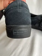 Vorschaubild 3 von Sneaker Low Herren Gr. 41 Schwarz Wildleder Skaterschuh