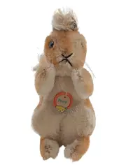 Vorschaubild 2 von Posy Eichhörnchen Plüschtier Vintage mit Knopf & Schild
