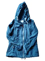 Vorschaubild 1 von BENCH. Leichte Jacke Damen XS Blau Kapuze Freizeit