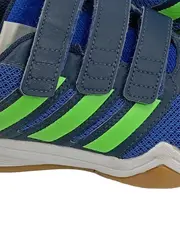 Vorschaubild 3 von Kinder Sportschuhe Gr. 34 Blau Grün Klettverschluss Hallenschuhe