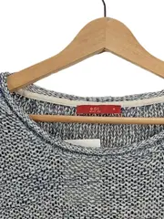 Vorschaubild 6 von Damen Strickpullover Gr. M Blau Meliert Baumwolle