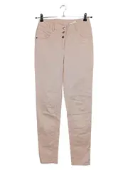 Vorschaubild 1 von High Waist Jeans Damen Gr. 36 Rosa Skinny Stretch