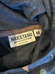 Vorschaubild 2 von Damen Hoodie Kapuzenpullover Gr. M Grau Eiscreme Muster