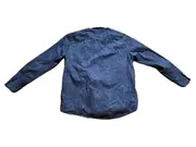 Vorschaubild 3 von Herren Freizeithemd Langarm XXL Blau Allover-Print Regular