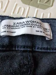 Vorschaubild 5 von Damen Jeans Slim Fit Hose Blau Gr. 36 Reißverschluss-Details