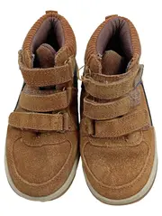 Vorschaubild 2 von Kinder High-Top Sneaker Stiefel Gr. 25 Braun Klettverschluss