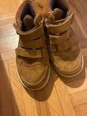 Vorschaubild 3 von Kinder High-Top Sneaker Stiefel Gr. 25 Braun Klettverschluss