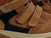 Vorschaubild 5 von Kinder High-Top Sneaker Stiefel Gr. 25 Braun Klettverschluss