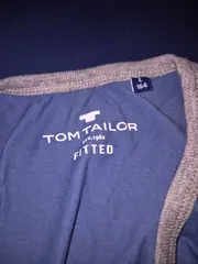 Vorschaubild 4 von Kinder Tanktop Gr. 164 Blau Logo Print Freizeit Baumwolle