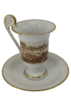 AK KAISER Tasse und Unterteller