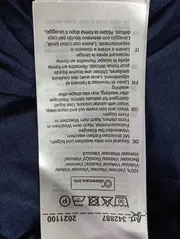 Vorschaubild 4 von Damen Bluse Gr. 38/M Blau Viskose Langarm Klassisch Casual