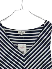 Vorschaubild 3 von Damen Sommerkleid Gr. 36 Blau Weiß Gestreift Maritim