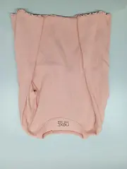 Vorschaubild 3 von Langarmshirt Mädchen Gr. 86 Rosa Rippstrick Basic Baumwolle