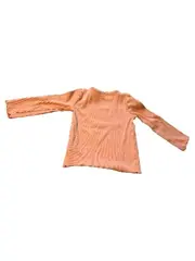 Vorschaubild 2 von Langarmshirt Mädchen Gr. 86 Rosa Rippstrick Basic Baumwolle