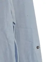 Vorschaubild 3 von Hemdbluse Damen Blau Langarm Klassisch Baumwolle Gr. 40