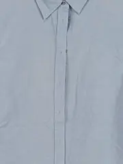 Vorschaubild 2 von Hemdbluse Damen Blau Langarm Klassisch Baumwolle Gr. 40