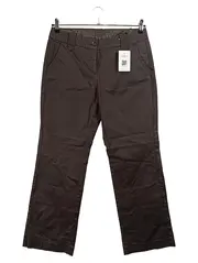 Vorschaubild 1 von Damen Stoffhose Gr. 38 Braun Baumwolle Klassisch