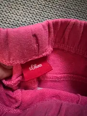 Vorschaubild 3 von Jogginghose Mädchen Gr. 80 Pink Baumwolle Blumen