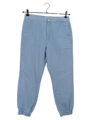 Vorschaubild 1 von Damen Jeans Hose Tapered Fit Gr. 36 Blau Casual Komfortabel