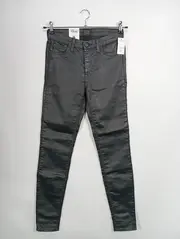 Vorschaubild 2 von Damen Jeans Skinny Fit Jeggings W29/L30 Schwarz Stretch Casual