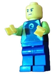 Vorschaubild 1 von Space Alien Blue Suit Minifigur Kinder Sammelfigur Blau Grün Gelb
