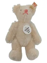 Vorschaubild 1 von Teddybär Club 2001 Miniatur Sammlerstück Beige Knopf im Ohr