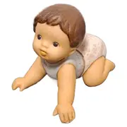 Vorschaubild 1 von Nina & Marco Porzellan Dekofigur krabbelndes Baby 6 cm