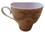 Vorschaubild 1 von Tasse Porcelaine Rose Blumenmuster Schleife Weiß Klassisch