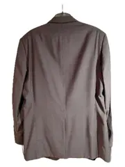 Vorschaubild 3 von Anzug Herren Gr. 50 Grau Wolle Business Sakko Hose