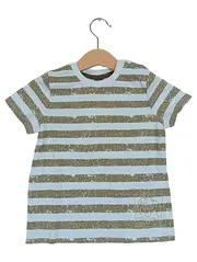 Vorschaubild 1 von Kinder T-Shirt Baby Gr. 86 gestreift Mehrfarbig Casual Baumwolle