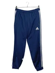 Vorschaubild 1 von Trainingshose Herren Gr. M Blau Jogginghose 3 Streifen