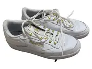 Vorschaubild 4 von Club C 85 Damen Sneaker Schnürschuhe Weiß Gold Gr. 39 Leder