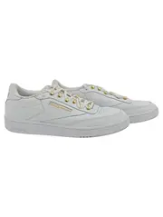 Vorschaubild 1 von Club C 85 Damen Sneaker Schnürschuhe Weiß Gold Gr. 39 Leder