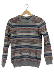 Vorschaubild 1 von Pullover Kinder Gr. 146 Fair Isle Muster Mehrfarbig Strick
