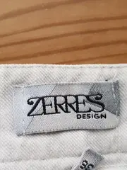 Vorschaubild 6 von Damen Jeans Straight Leg 36 Beige Uni Stickerei Baumwolle