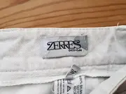 Vorschaubild 5 von Damen Jeans Straight Leg 36 Beige Uni Stickerei Baumwolle