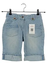 Vorschaubild 1 von Jeans Shorts Mädchen Gr. 138/140 Hellblau Bermuda