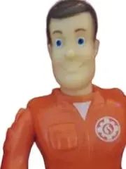Vorschaubild 3 von Feuerwehrmann Sam Tom Thomas Actionfigur Set 2tlg Orange 8cm