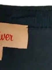 Vorschaubild 5 von Damen T-Shirt V-Ausschnitt Petrol Viskose Gr. L 42 Casual