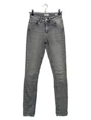 Vorschaubild 1 von Damen Jeans Slim Fit Grau Gr. W24/32/XXS Casual Stretch Hose