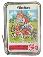 Vorschaubild 1 von Märchen Quartett u. Schwarzer Peter ASS Altenburg Kartenspiel Kinder