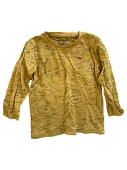 Vorschaubild 1 von Langarmshirt Jungen Gr. 98 Gelb Meliert Dinosaurier Logo
