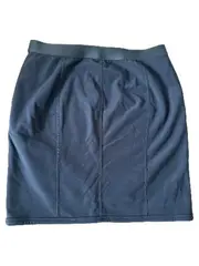 Vorschaubild 3 von Rock Damen Gr. 36 Schwarz Grau Schurwolle Muster