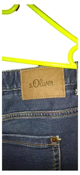 Vorschaubild 2 von Herren Jeans Regular Fit W37 Blau Denim Hose Stretch