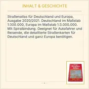 Vorschaubild 3 von Neuer Straßen Atlas Deutschland Europa 2020/2021 Spiralbindung 1:300000